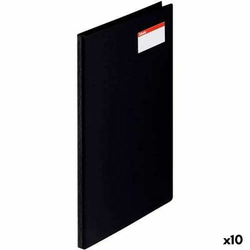 Папка Esselte Черен PVC A4 (10 броя)