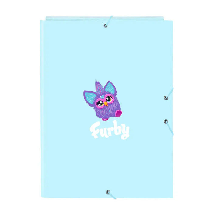 Папка Furby Небесно синьо A4