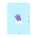 Папка Furby Небесно синьо A4