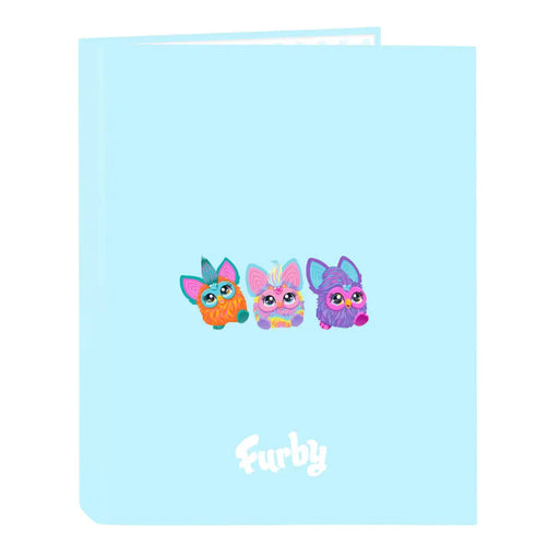 Папка Furby Небесно синьо A4