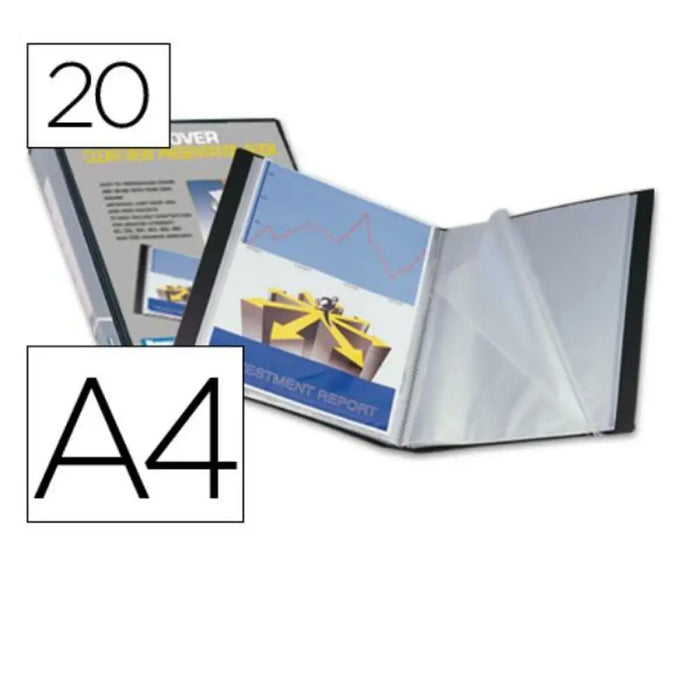 Папка Liderpapel CJ57 Черен A4