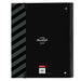 Папка с пръстени BlackFit8 Zone Черен 27 x 32 x 3.5 cm