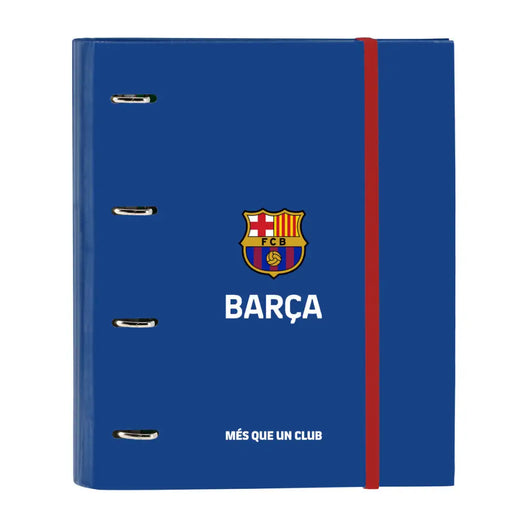 Папка с пръстени F.C. Barcelona Син Кестен 27 x 32 x 3.5 cm
