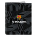 Папка с пръстени F.C. Barcelona Black Черен A4 26.5 x 33 x