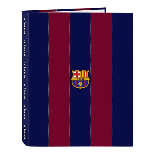 Папка с пръстени F.C. Barcelona Червен Морско син A4 26.5 x