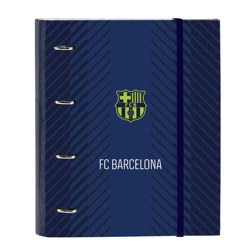 Папка с пръстени F.C. Barcelona Морско син 27 x 32 x 3.5 cm
