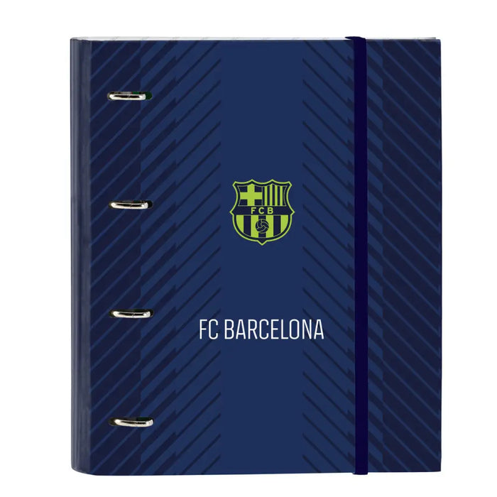 Папка с пръстени F.C. Barcelona Морско син 27 x 32 x 3.5 cm