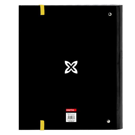 Папка с пръстени Munich Topo Черен 27 x 32 x 3.5 cm