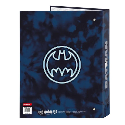 Папка с пръстени Batman Legendary Морско син A4 26.5 x 33 x