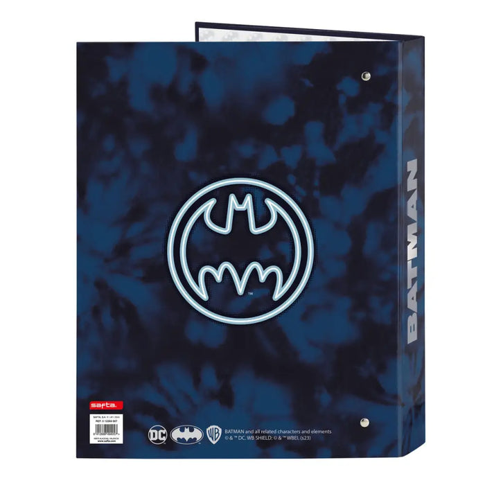 Папка с пръстени Batman Legendary Морско син A4 26.5 x 33 x