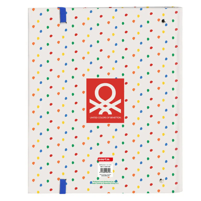 Папка с пръстени Benetton Topitos (27 x 32 x 3.5 cm)