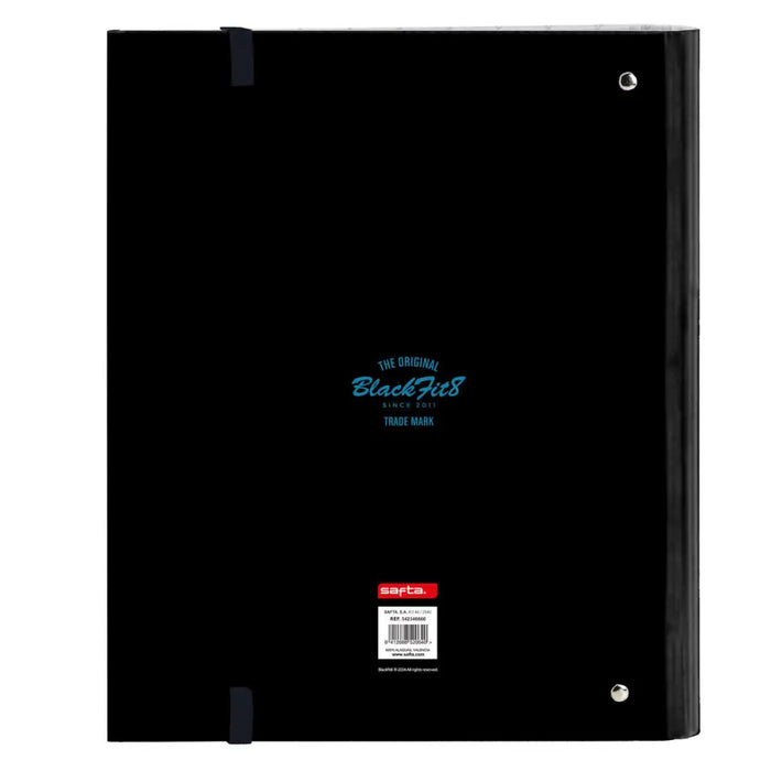 Папка с пръстени BlackFit8 California Син Черен 27 x 32 x