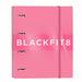 Папка с пръстени BlackFit8 Glow up A4 Розов (27 x 32 x 3.5