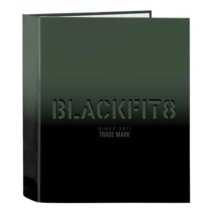 Папка с пръстени BlackFit8 Gradient Черен Военно зелено A4