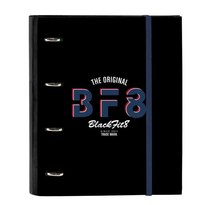 Папка с пръстени BlackFit8 Urban A4 Черен Морско син (27 x