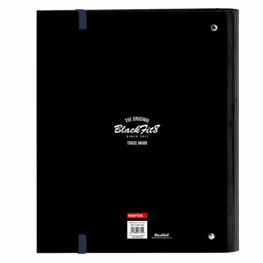 Папка с пръстени BlackFit8 Urban A4 Черен Морско син (27 x