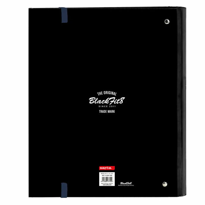 Папка с пръстени BlackFit8 Urban A4 Черен Морско син (27 x
