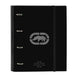 Папка с пръстени Eckō Unltd. Rhino Черен Сив 27 x 32 x 3.5