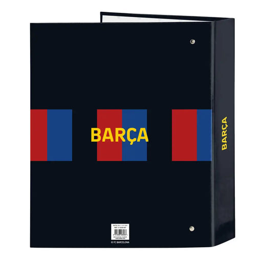 Папка с пръстени F.C. Barcelona Кестен Морско син A4 27 x