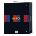 Папка с пръстени F.C. Barcelona Кестен Морско син A4 27 x