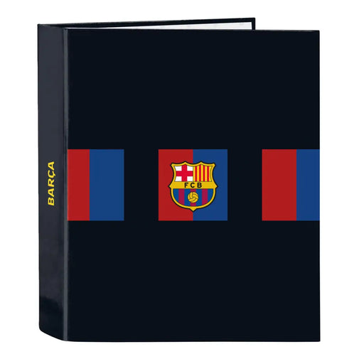 Папка с пръстени F.C. Barcelona Кестен Морско син A4 27 x
