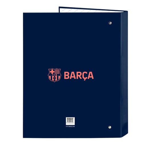 Папка с пръстени F.C. Barcelona Морско син A4 26.5 x 33 x 4