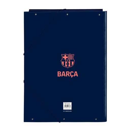 Папка с пръстени F.C. Barcelona Морско син A4 26 x 33.5 x