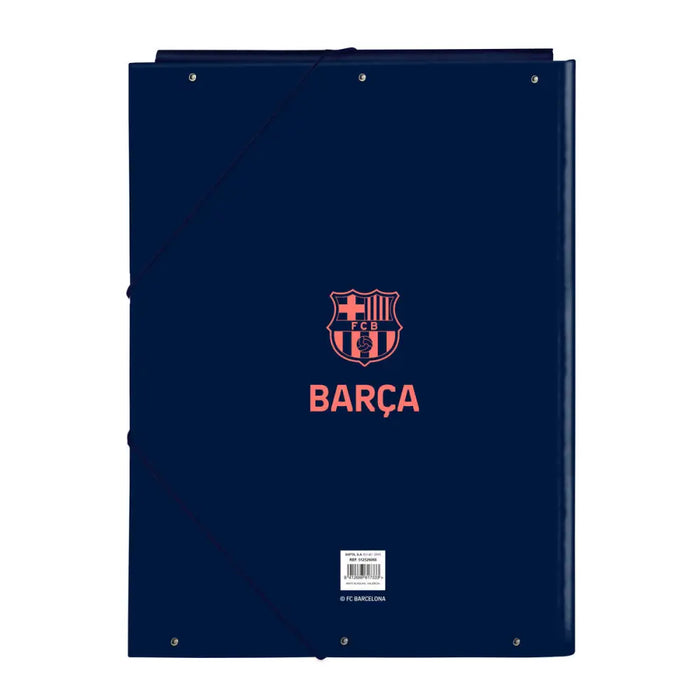 Папка с пръстени F.C. Barcelona Морско син A4 26 x 33.5 x