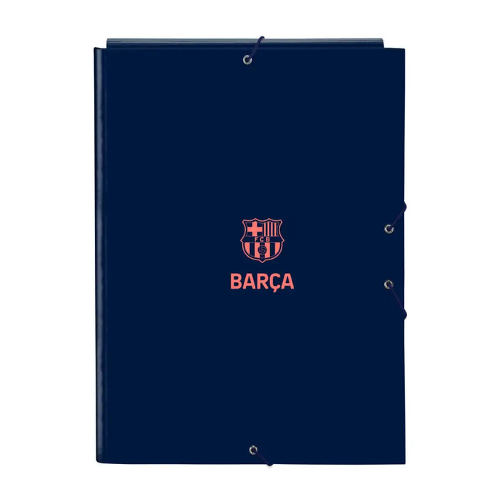 Папка с пръстени F.C. Barcelona Морско син A4 26 x 33.5 x