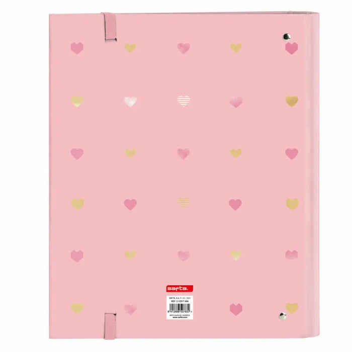 Папка с пръстени Glow Lab Hearts Замяна (100 Листи) A4