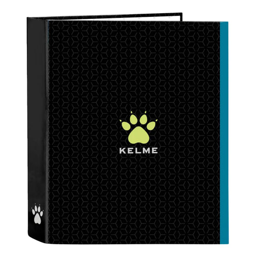 Папка с пръстени Kelme Iron Черен A4 27 x 33 x 6 cm