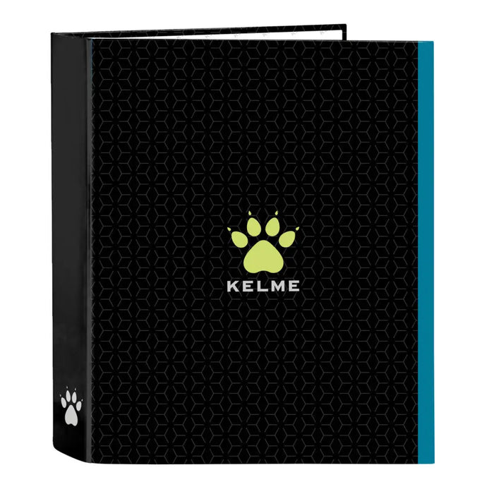 Папка с пръстени Kelme Iron Черен A4 27 x 33 x 6 cm