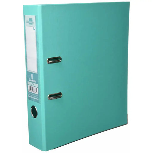 Папка с пръстени Liderpapel AZ76 цвят тюркоаз A4 (1 броя)