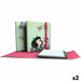 Папка с пръстени Mafalda Carpeplús Зелен A4 (2 броя)