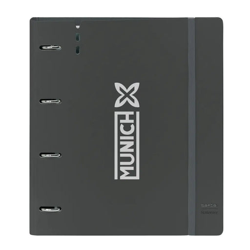 Папка с пръстени Munich Topo Черен 27 X 32 X 4 cm