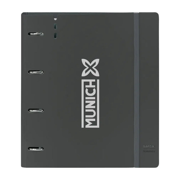 Папка с пръстени Munich Topo Черен 27 X 32 X 4 cm