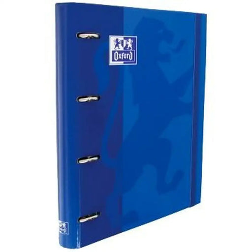 Папка с пръстени Oxford CLASSIC Морско син A4+ (4 броя)