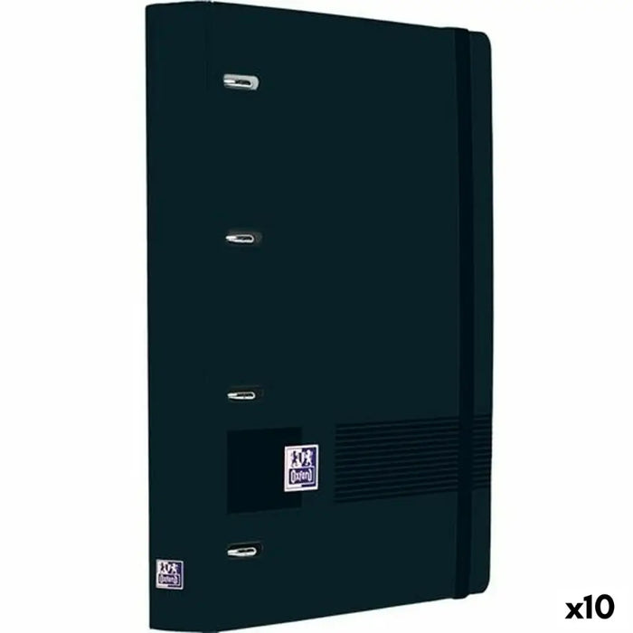 Папка с пръстени Oxford LIVE&GO Черен A4+ (10 броя)