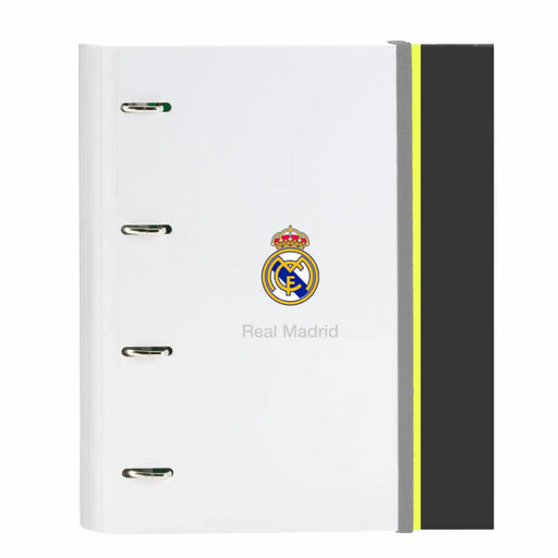 Папка с пръстени Real Madrid C.F. Бял A4