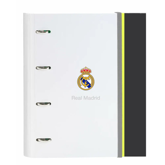 Папка с пръстени Real Madrid C.F. Бял A4
