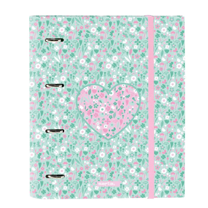 Папка с пръстени Safta Cuore Мента 27 x 32 x 3.5 cm