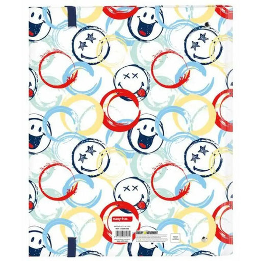 Папка с пръстени Smiley 512090666 Многоцветен (27 x 32 x