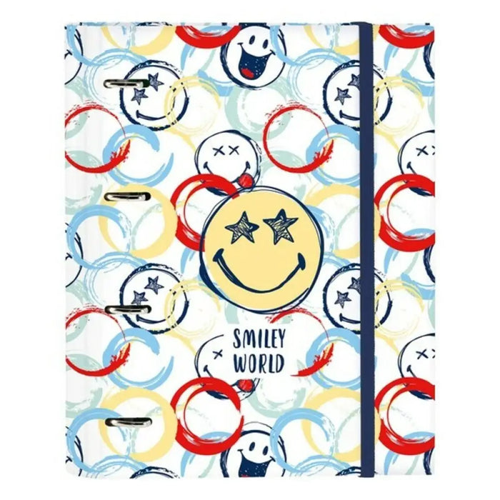 Папка с пръстени Smiley 512090666 Многоцветен (27 x 32 x