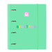 Папка с пръстени Benetton Mint Зелен 27 x 32 x 3.5 cm