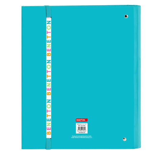 Папка с пръстени Benetton Summer Син 27 x 32 x 3.5 cm