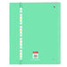 Папка с пръстени Benetton Mint Зелен 27 x 32 x 3.5 cm