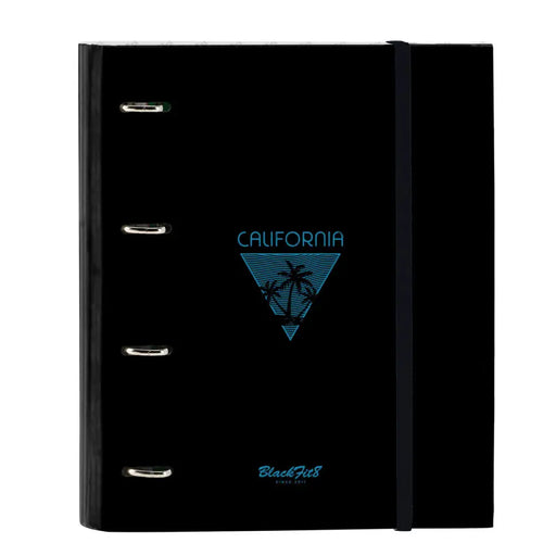 Папка с пръстени BlackFit8 California Син Черен 27 x 32 x