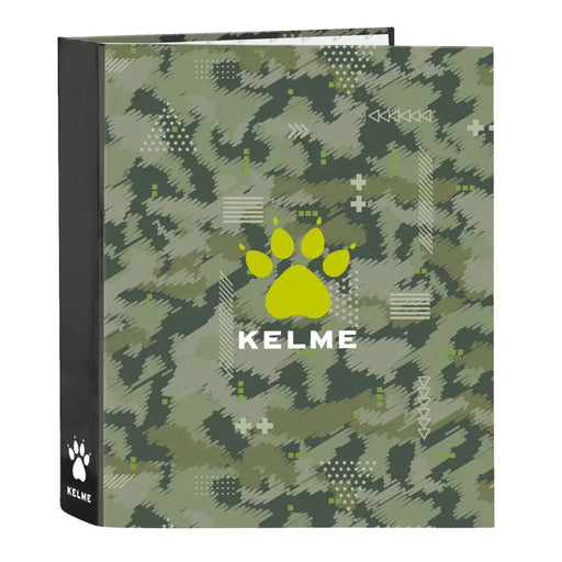Папка с пръстени Kelme Travel Черен Зелен A4 27 x 33 x 6 cm