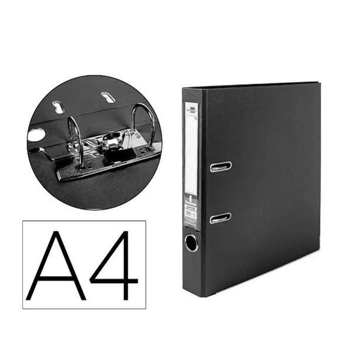Папка с пръстени Liderpapel AY06 Черен A4 (1 броя)