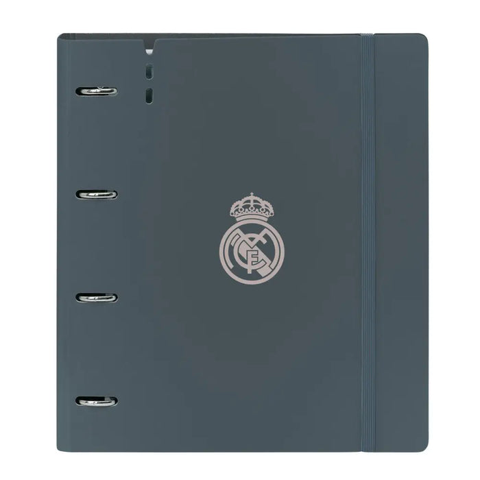 Папка с пръстени Real Madrid C.F. Сив 27 X 32 X 4 cm